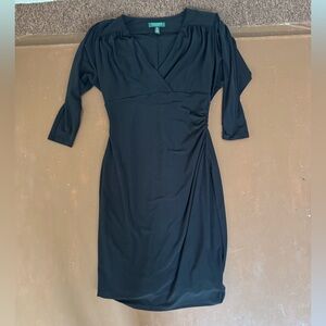 Lauren Ralph Lauren Black Cocktail Dress - Women’s Size 8